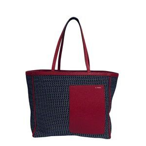 VALEXTRA Black Tote Bag